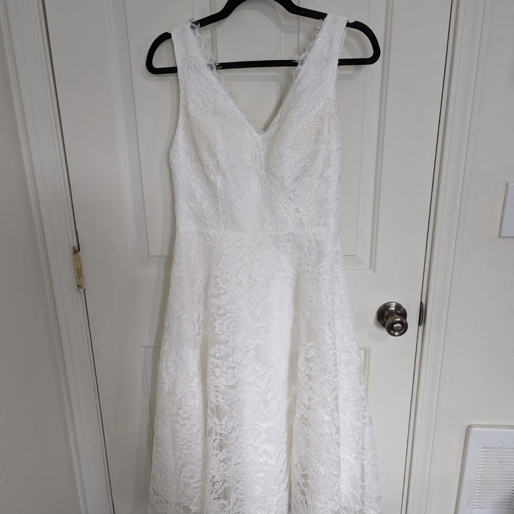 JJ House White Wedding dress